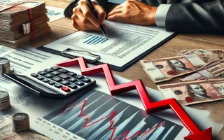 Рекордное сокращение кредитования в России: тенденции и последствия