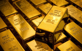 Золото 1000 пробы гребень балерины