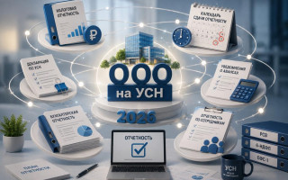 Отчетность ООО на УСН в 2026 году