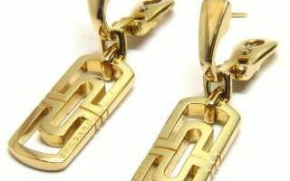 Серьги из золота 750 пробы