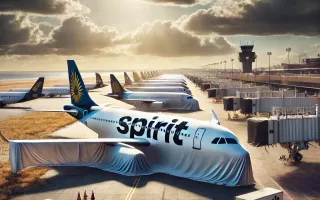 Spirit Airlines сокращает штат и распродает флот для стабилизации финансового положения